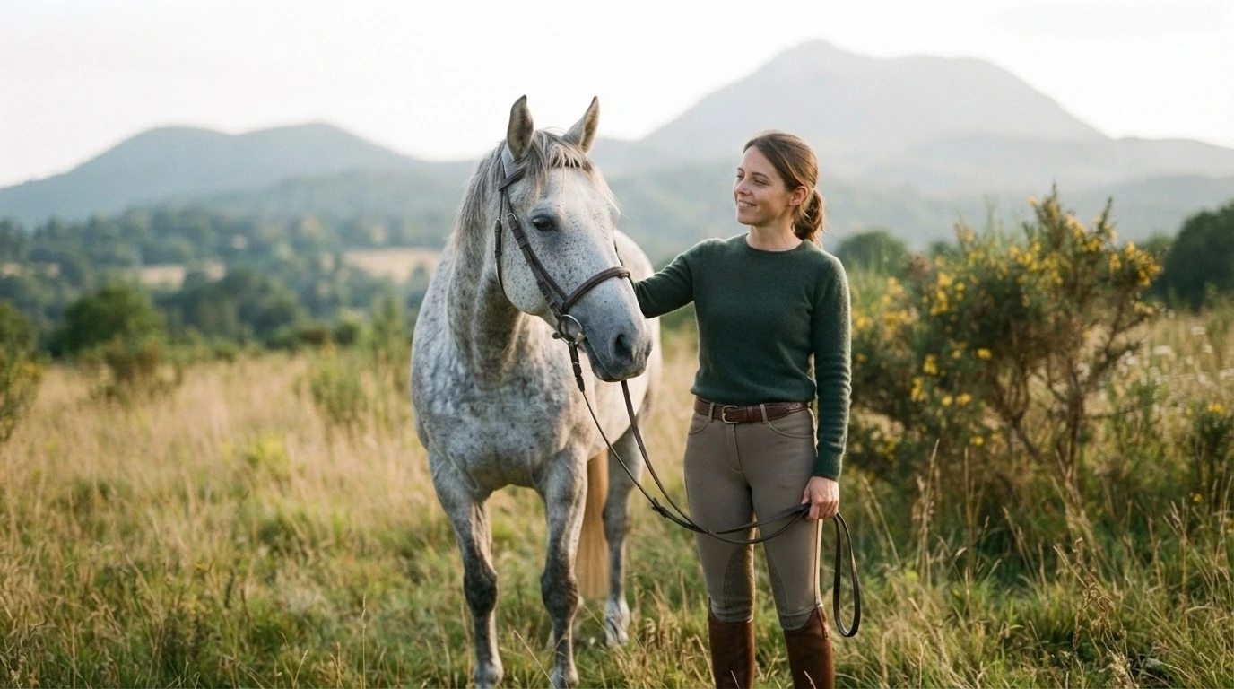 Cours d'équitation à Le Breuil, Allier